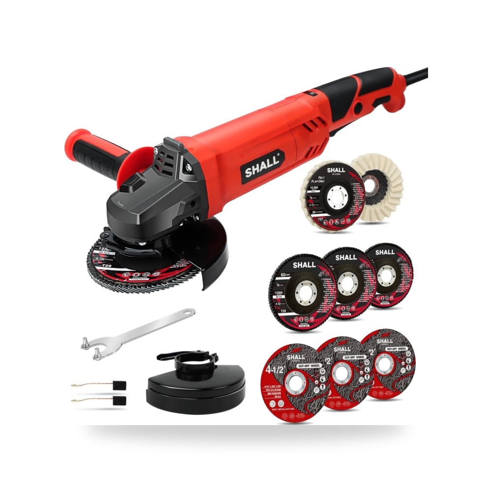 أداة صقل الزوايا الاحترافية 7.5 أمبير 4-1/2 إنش، 6 سرعات موديل B0BPHRMMKX