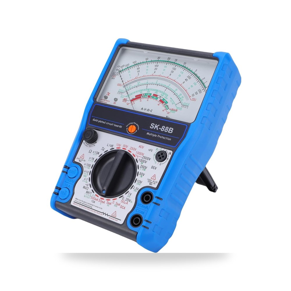 مقياس انالوج متعدد SK-88B من لوكيوت (مؤشر متعدد مع غطاء، موديل B0G4N3331R)