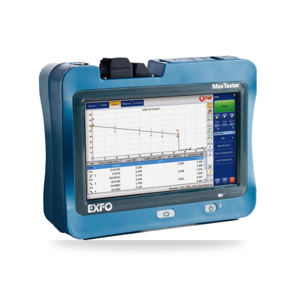 وحدة OTDR MAX-710B SM من اكسفو 1310 - 1550 نانومتر 35 - 34