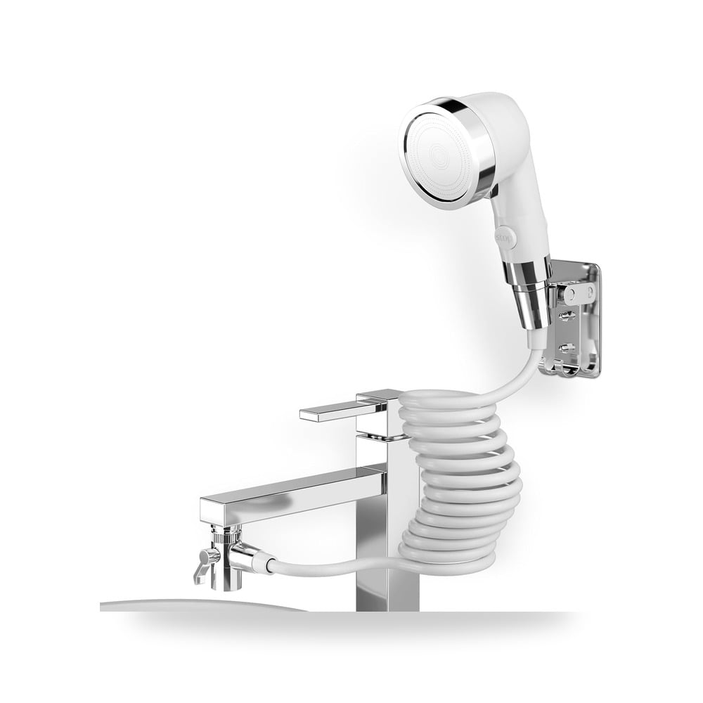 طقم رأس دش يدوي للحوض مع خرطوم وحامل سكانوفيه Sca nuvyyh