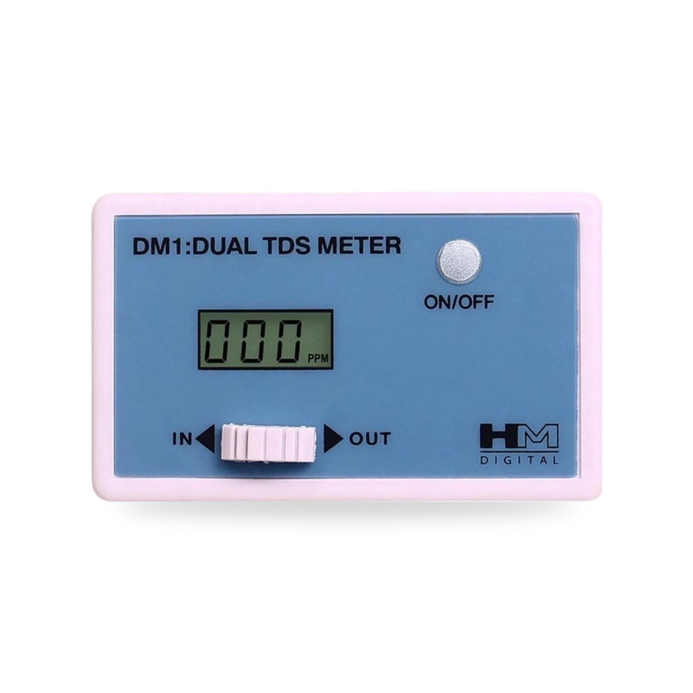 اتش ام ديجيتال شاشة تي دي اس مزدوجة مدمجة DM-1، نطاق 0-9990 - ريمكو