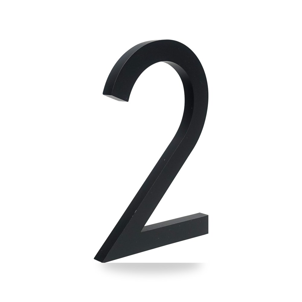 لوحة رقم كبيرة سوداء لافتة عائمة PYouo-Number - متجر ريمكو