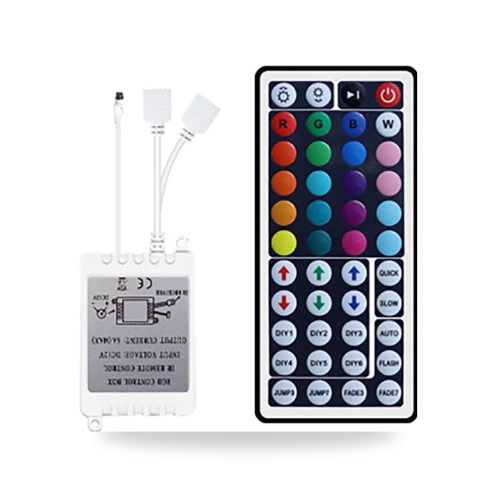 صندوق تحكم بشريط LED RGB من بيداو مع 44 مفتاح تحكم RGB و44