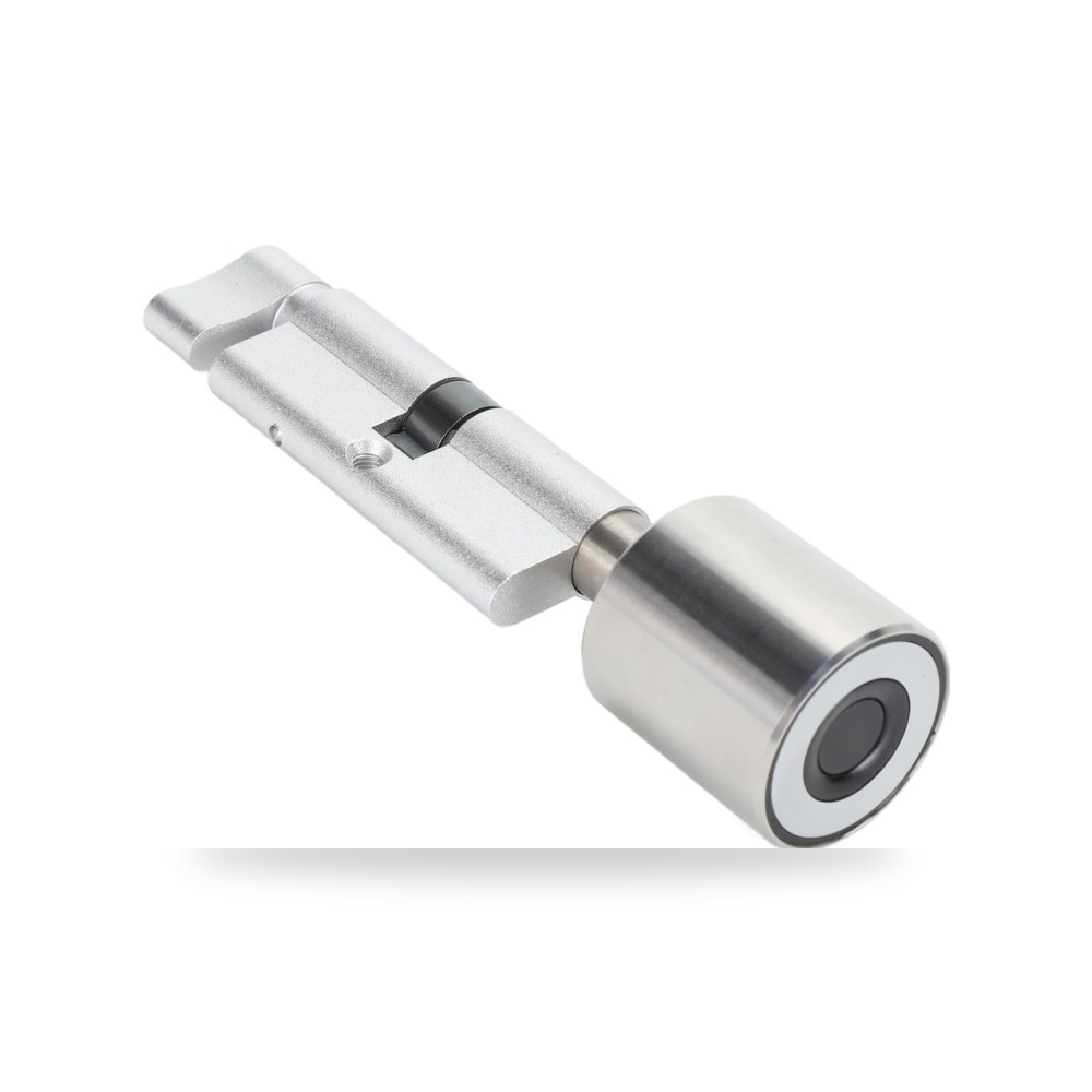 سلندر وأسطوانة كالون قفل باب أوروبية ذكية ببصمة الإصبع والبلوتوث وتطبيق Tuya - TTLock