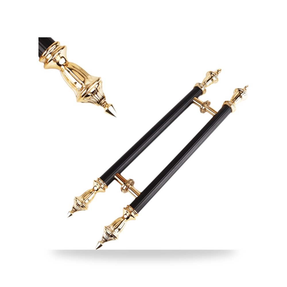 دش استحمام خشب أسود 80cm معتمد موديل Black-Length