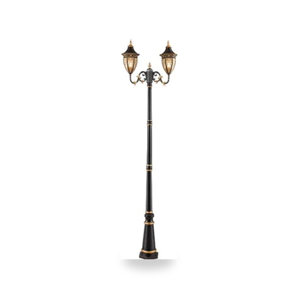أضواء أعمدة الإنارة ألومنيوم 2 Lights موديل 2 موديل 2-Lights