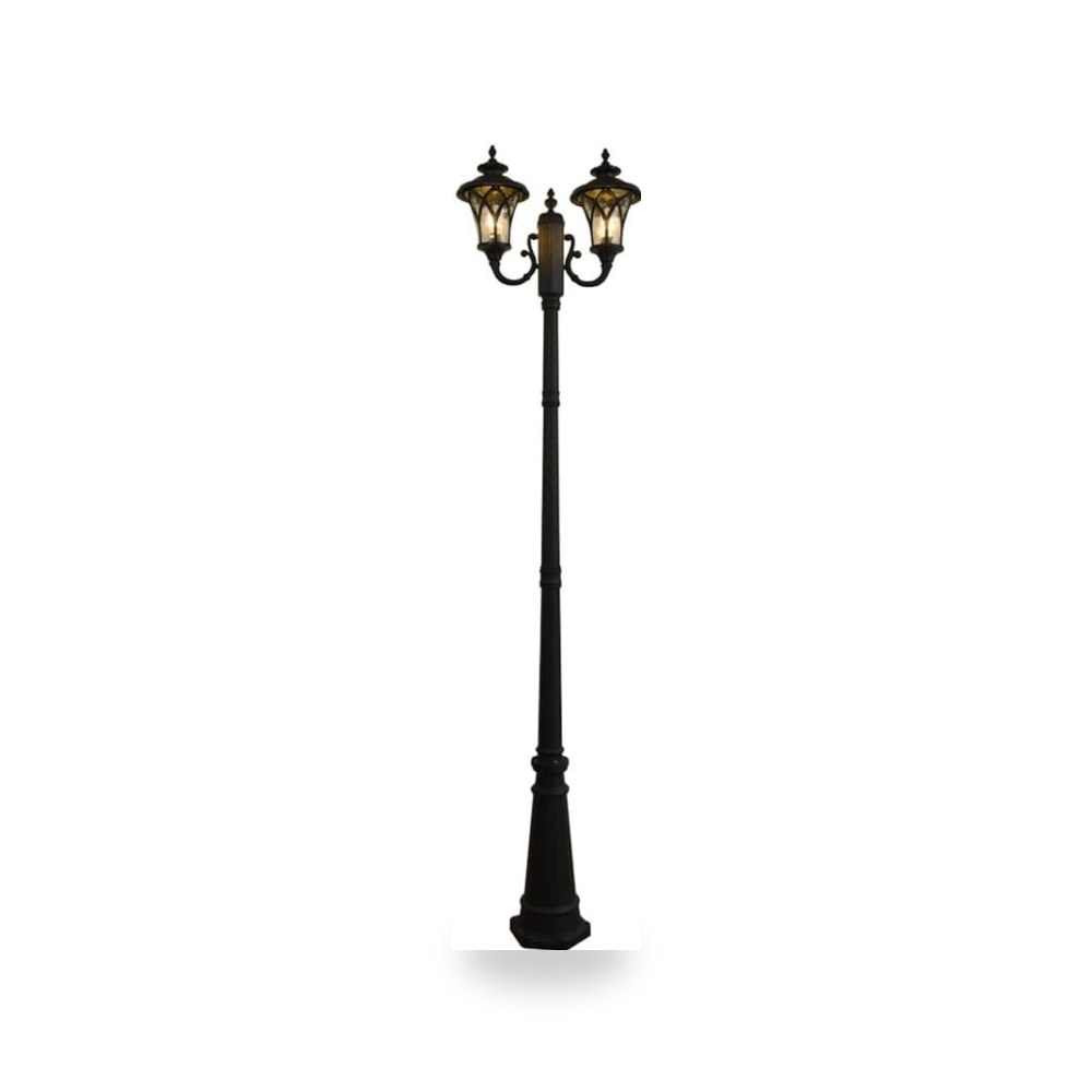 أضواء أعمدة الإنارة ألومنيوم 2 Light موديل 2-Light (أفضل سعر - شركة ريمكو)