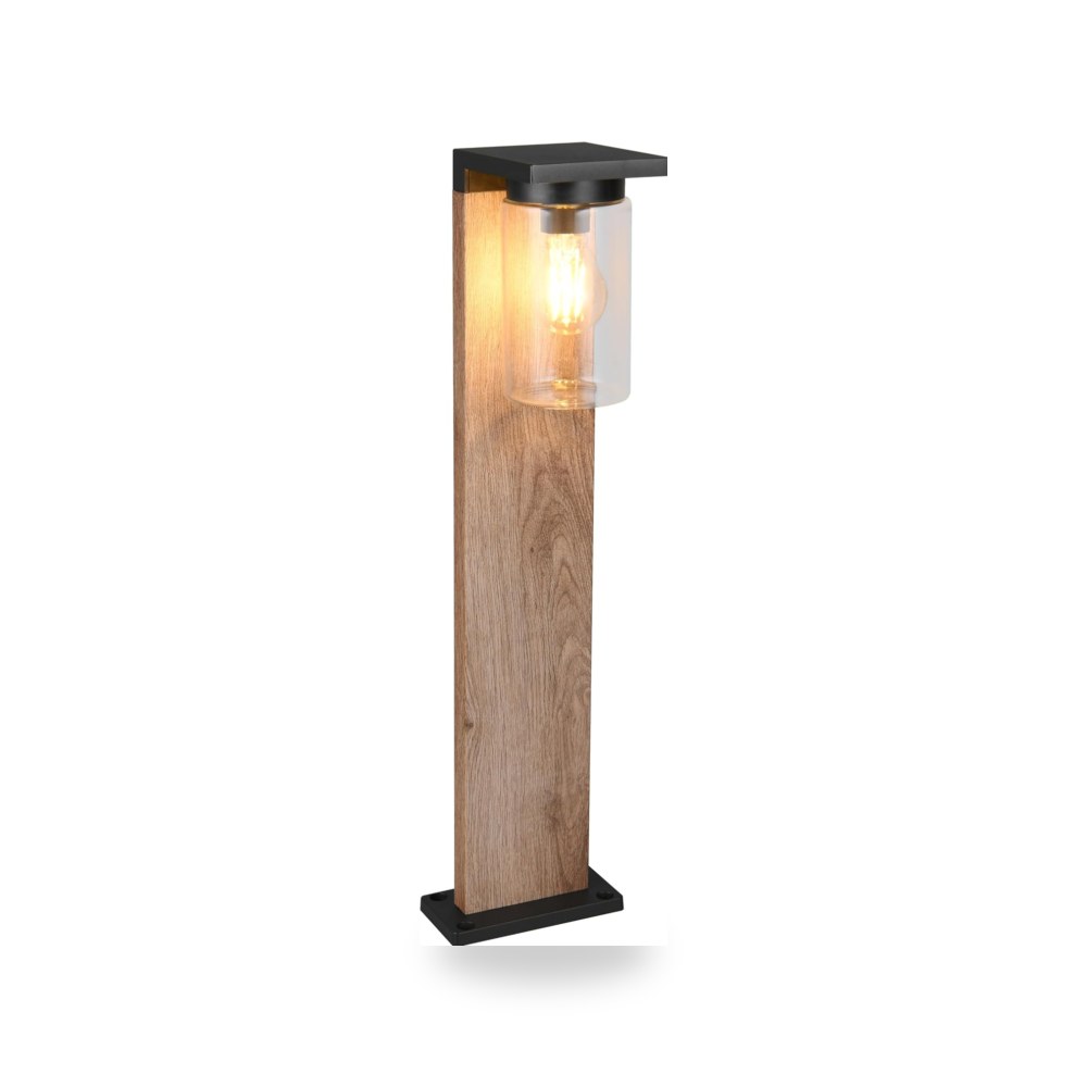 تريو Ardila - Paalverlight - عنصر خشبي - باستثناء 1x E27 4W موديل IP44
