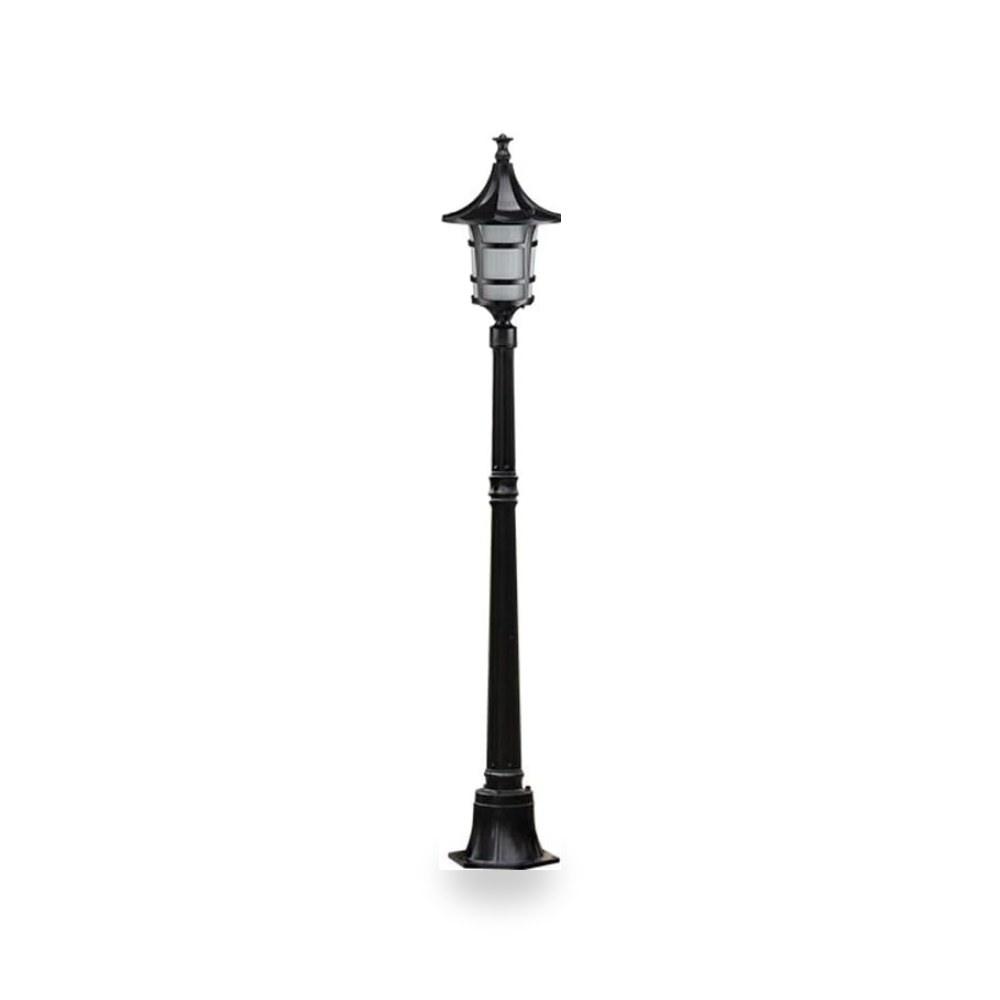 أضواء أعمدة الإنارة زجاج أسود 1 Lights موديل 1-Lights