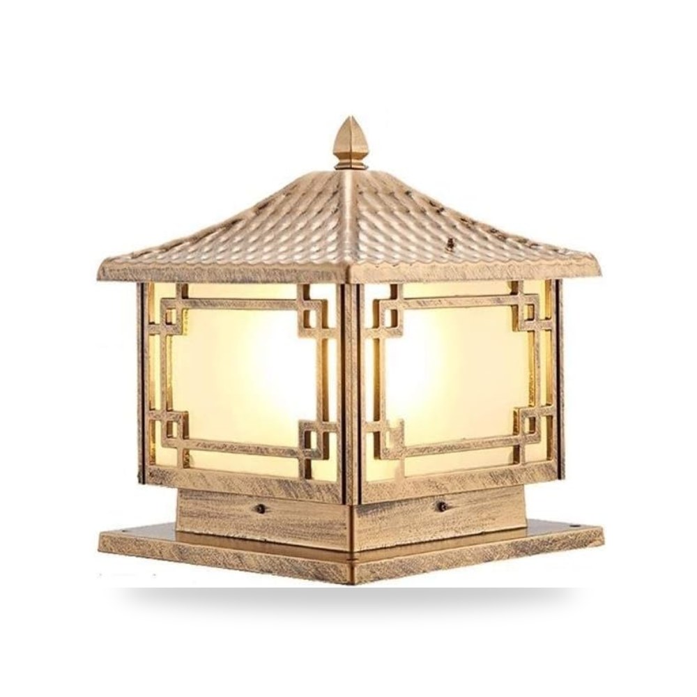 أضواء أعمدة الإنارة نحاس أصفر IP55 موديل Brass-Small | متجر ريمكو