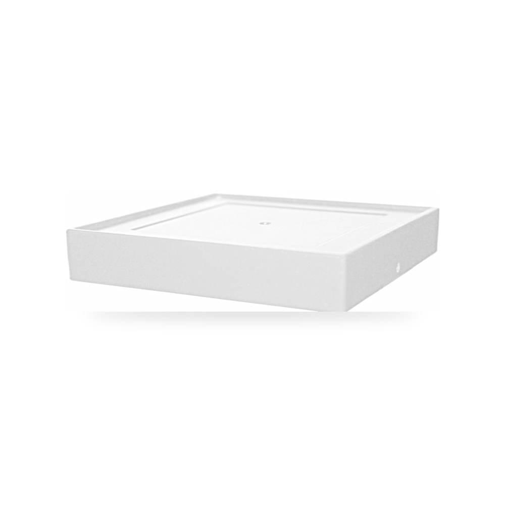 قاعدة ألومنيوم كلاسي كابس امبريال TRA45W مقاس 4.5 × 4.5 إنش - أبيض | ريمكو