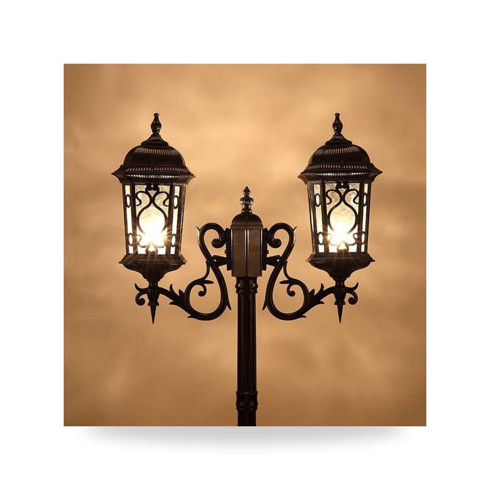 أضواء أعمدة الإنارة ألومنيوم 2-Lights موديل 2 | تسوق الآن مع ريمكو السعودية