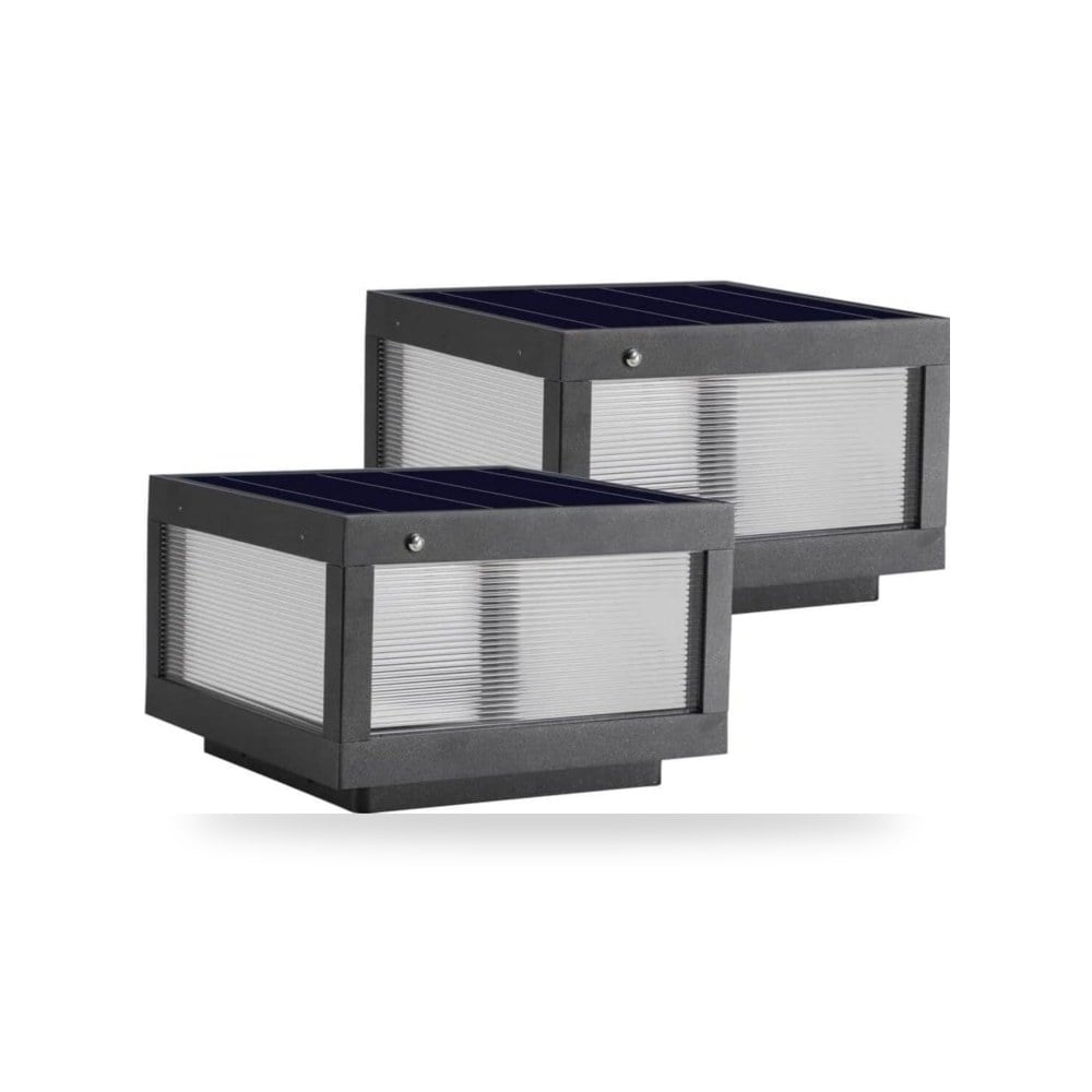 أضواء أعمدة الإنارة أسود 12x12 لوجمي HWD-133327 | شركة ريمكو