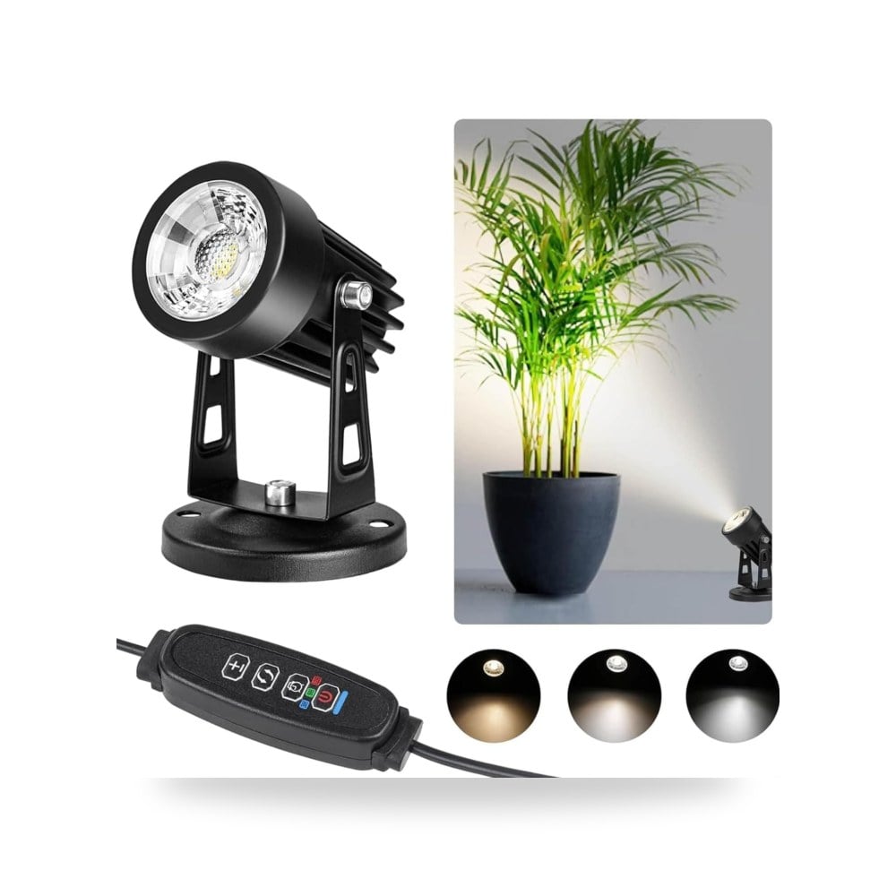 مصباح LED داخلي للنباتات، مصباح ارضي 3 واط، اضاءة سبوت LED