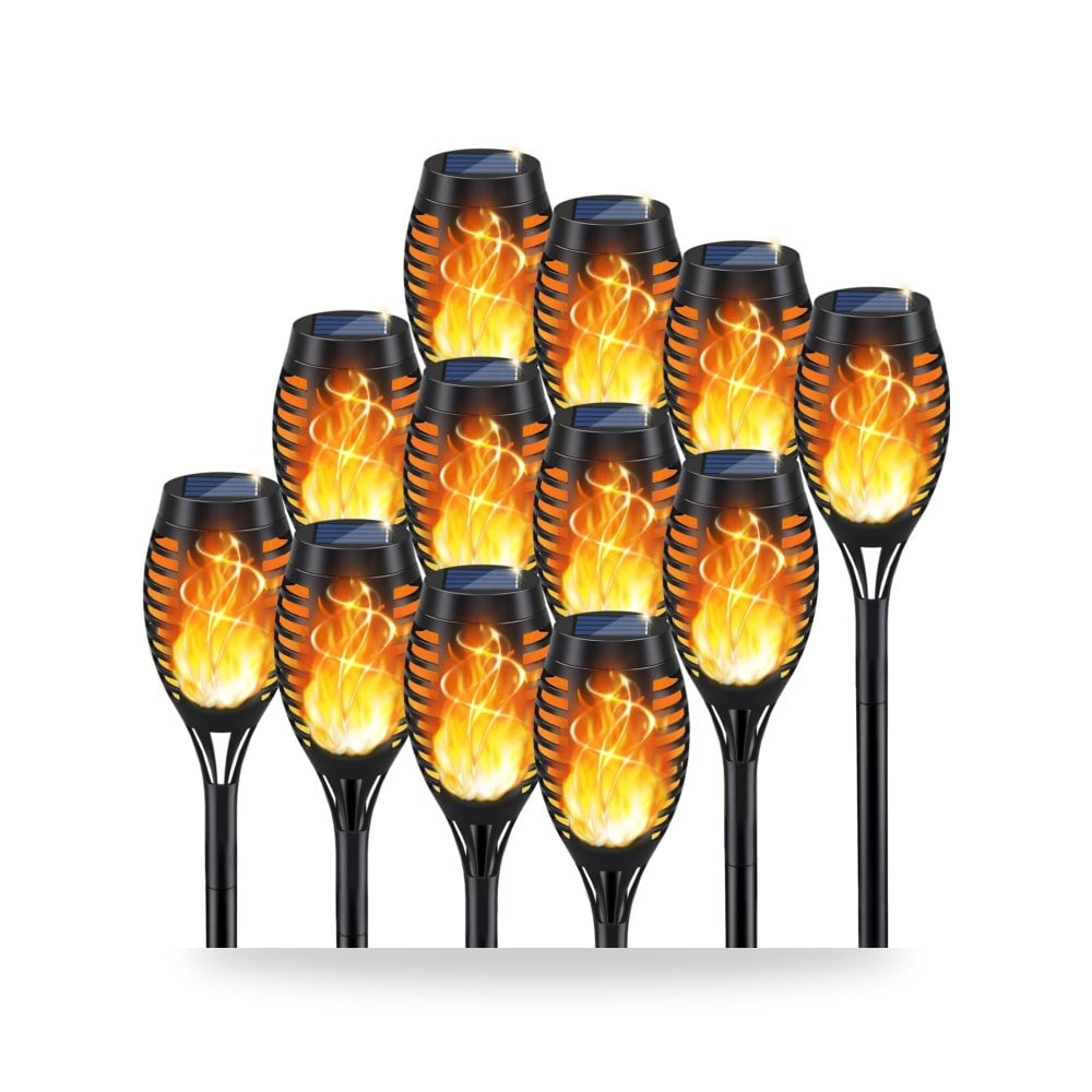 كشافات ومصابيح إضاءة أرضية وممرات تعمل بالطاقة الشمسية IP65 - IP68 بإضاءة LED ذكية دافئة