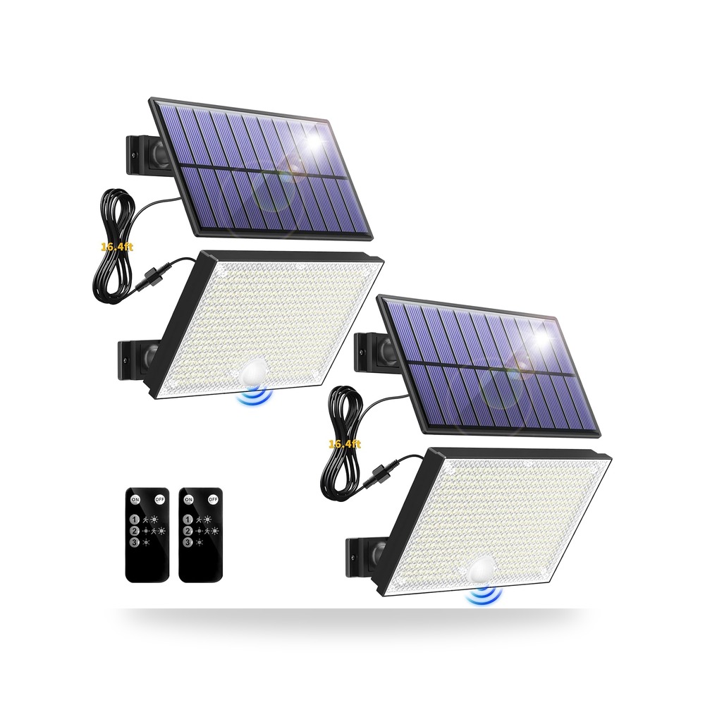 مصباح كشاف يعمل بالطاقة الشمسية من توبابول، 400 مصباح LED