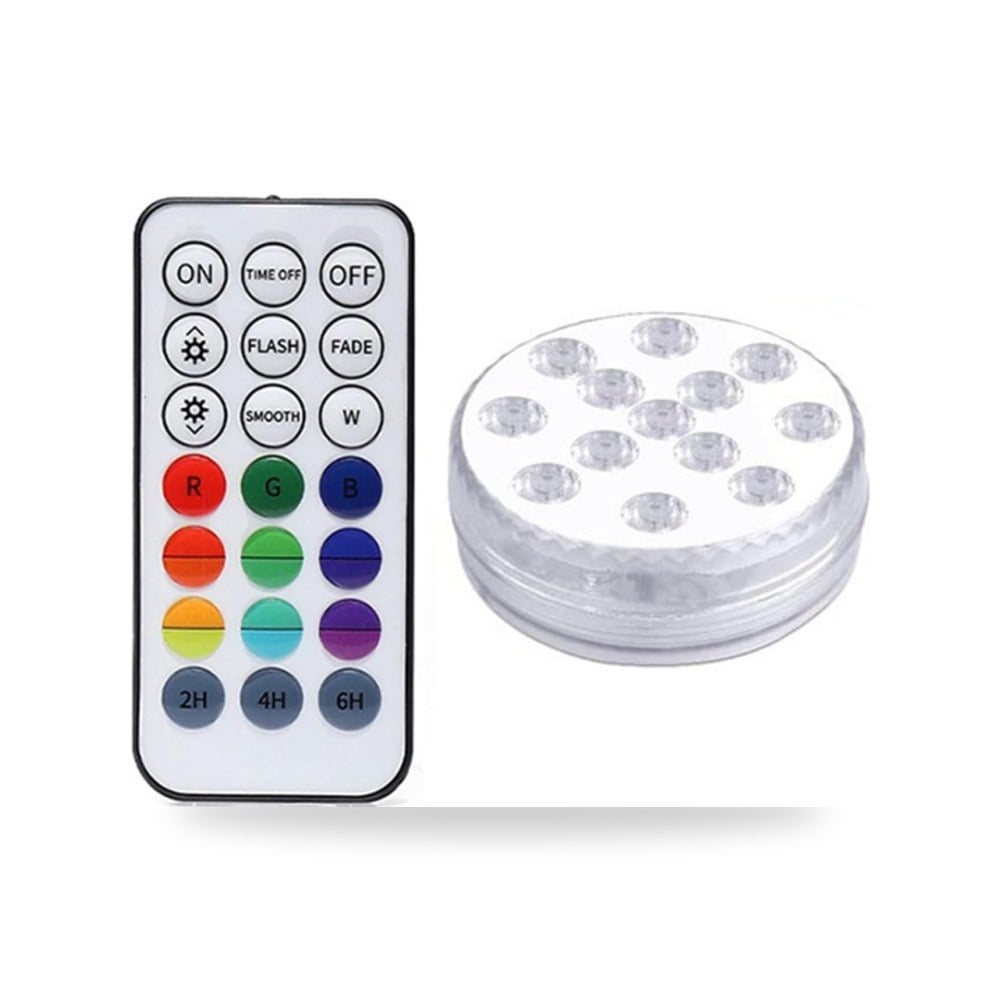 zlw shop RGB تحت الماء USB قابلة لإعادة الشحن موديل zlw-shop