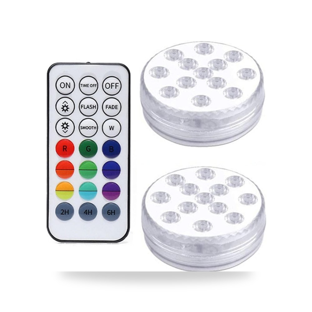zlw shop RGB تحت الماء USB قابلة لإعادة الشحن موديل zlw-shop (كود: 556544)