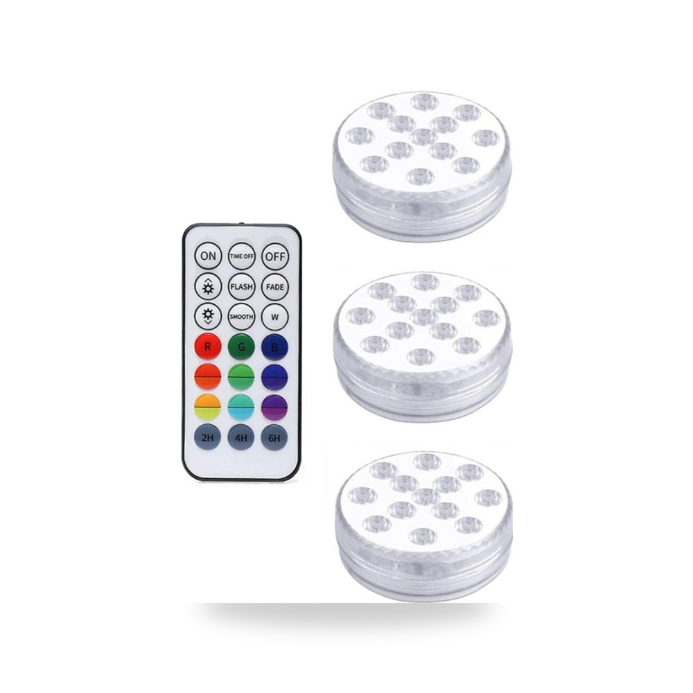 zlw shop RGB تحت الماء USB قابلة لإعادة الشحن موديل zlw-shop (كود: 556545)