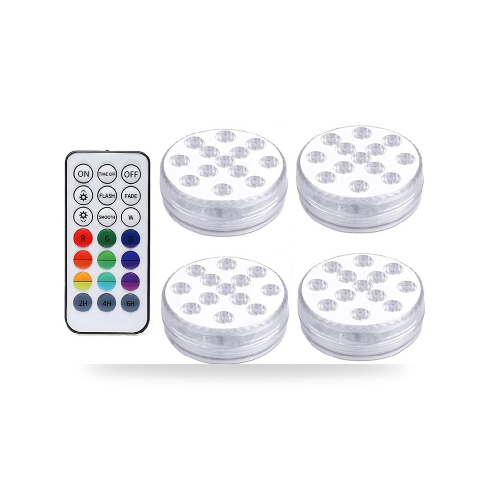 zlw shop RGB تحت الماء USB قابلة لإعادة الشحن زيد لو شوب موديل zlw-shop