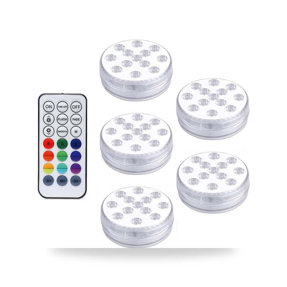 zlw shop RGB تحت الماء USB قابلة لإعادة الشحن موديل zlw-shop (كود: 556547)