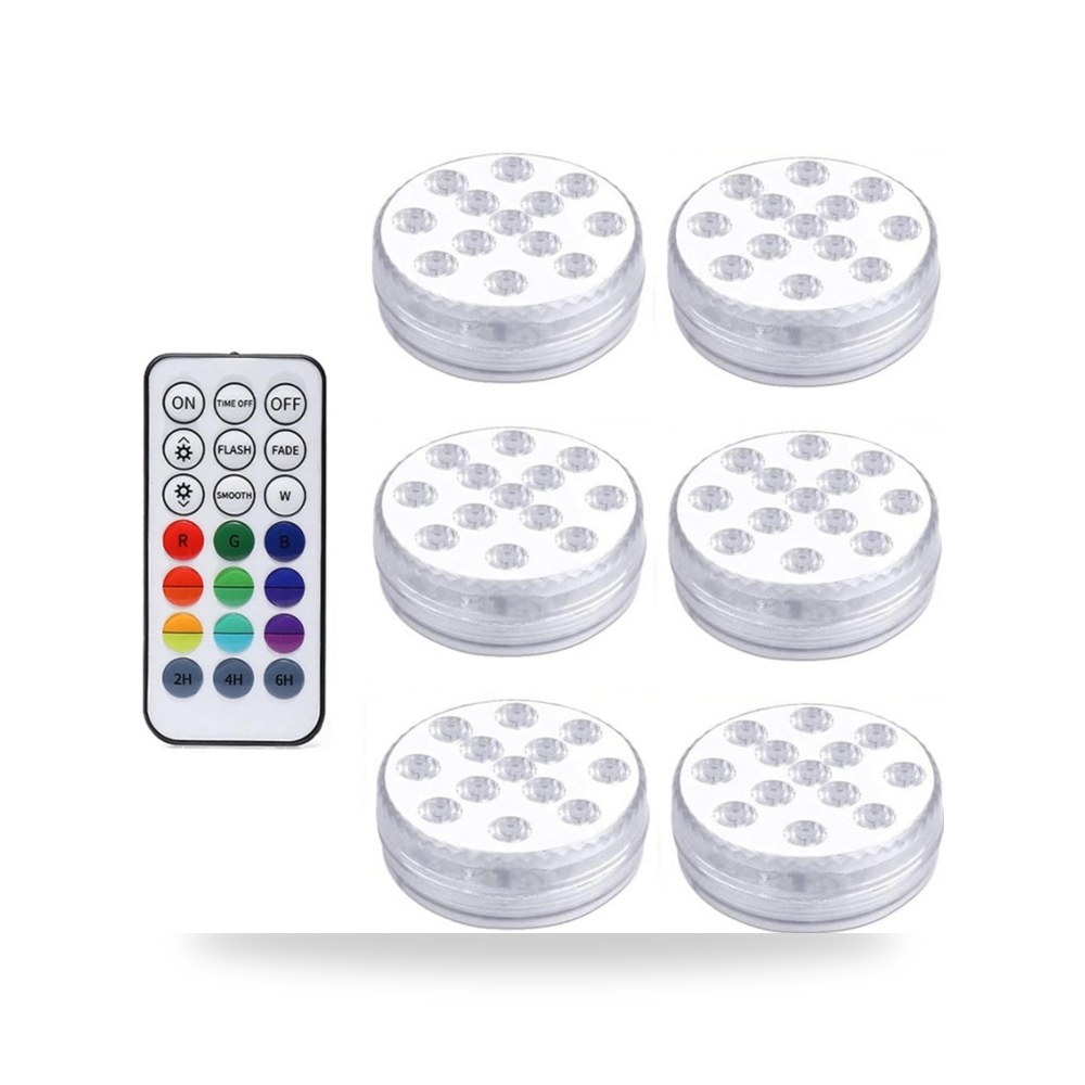zlw shop RGB تحت الماء USB قابلة لإعادة الشحن موديل zlw-shop (كود: 556548)