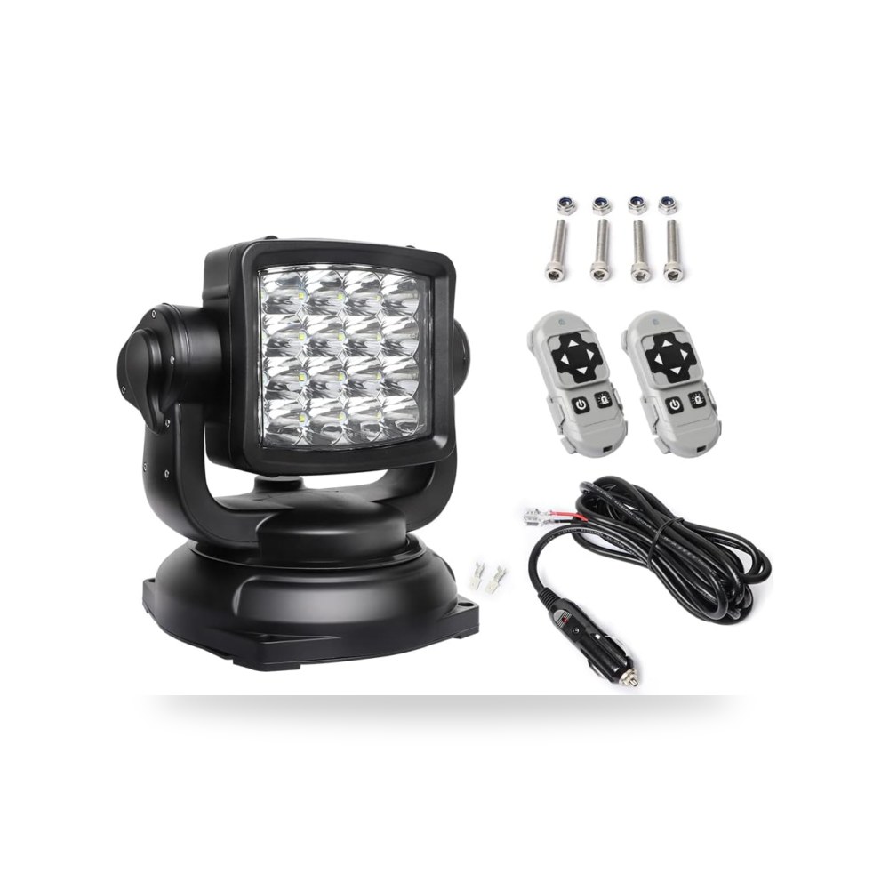 اكزيت مصباح كشاف LED للقارب، 80 واط، رائع لانقاذ القوارب