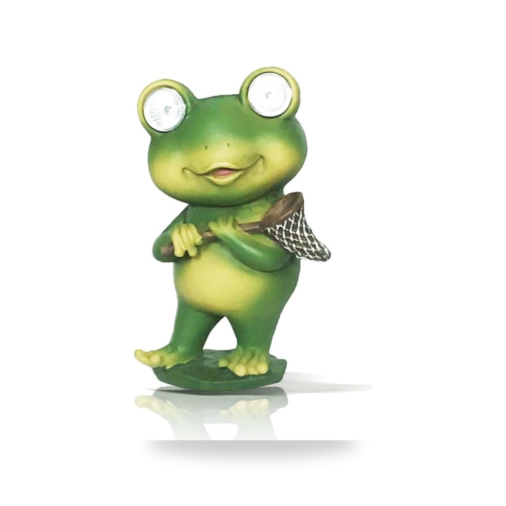 تمثال ضفدع يعمل بالطاقة الشمسية من داتشسي - موديل B0DHSG4TX4 للديكور الخارجي