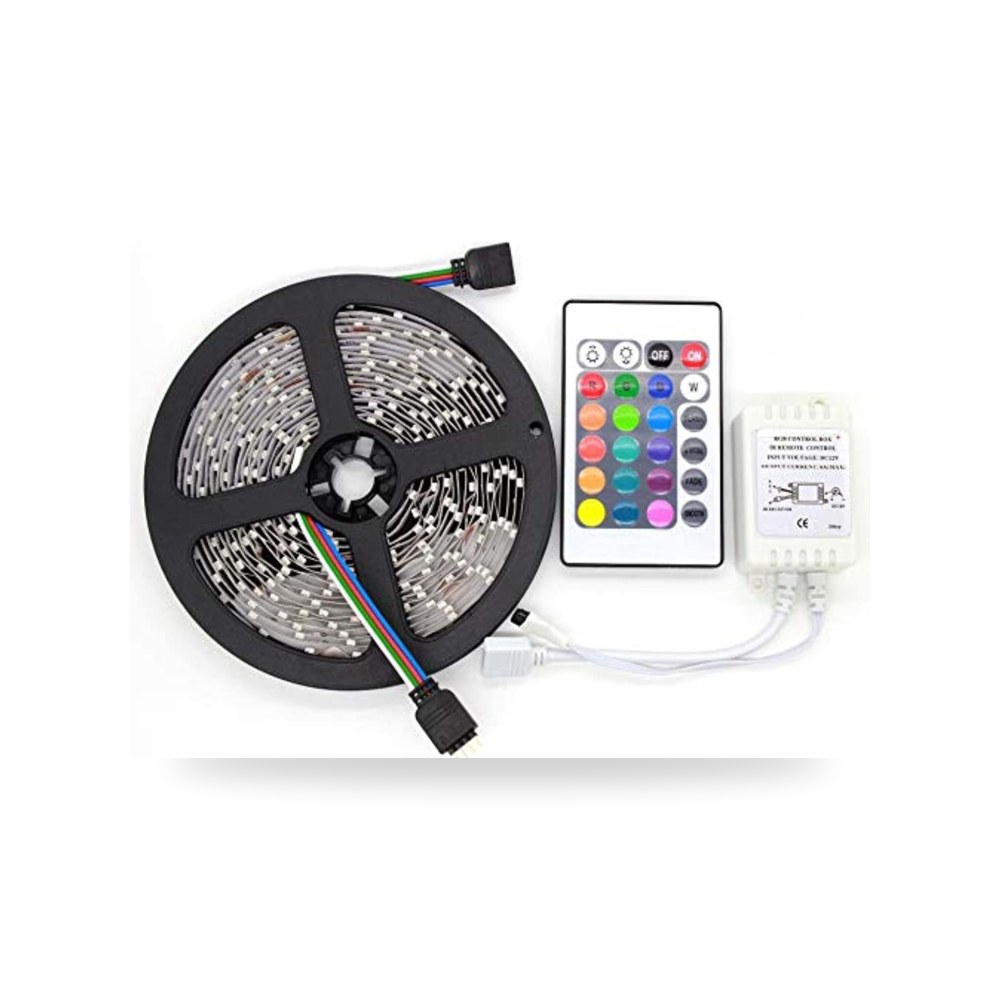 شريط اضاءة LED مرن غير مقاوم للماء بالوان الفضاء اللوني ار