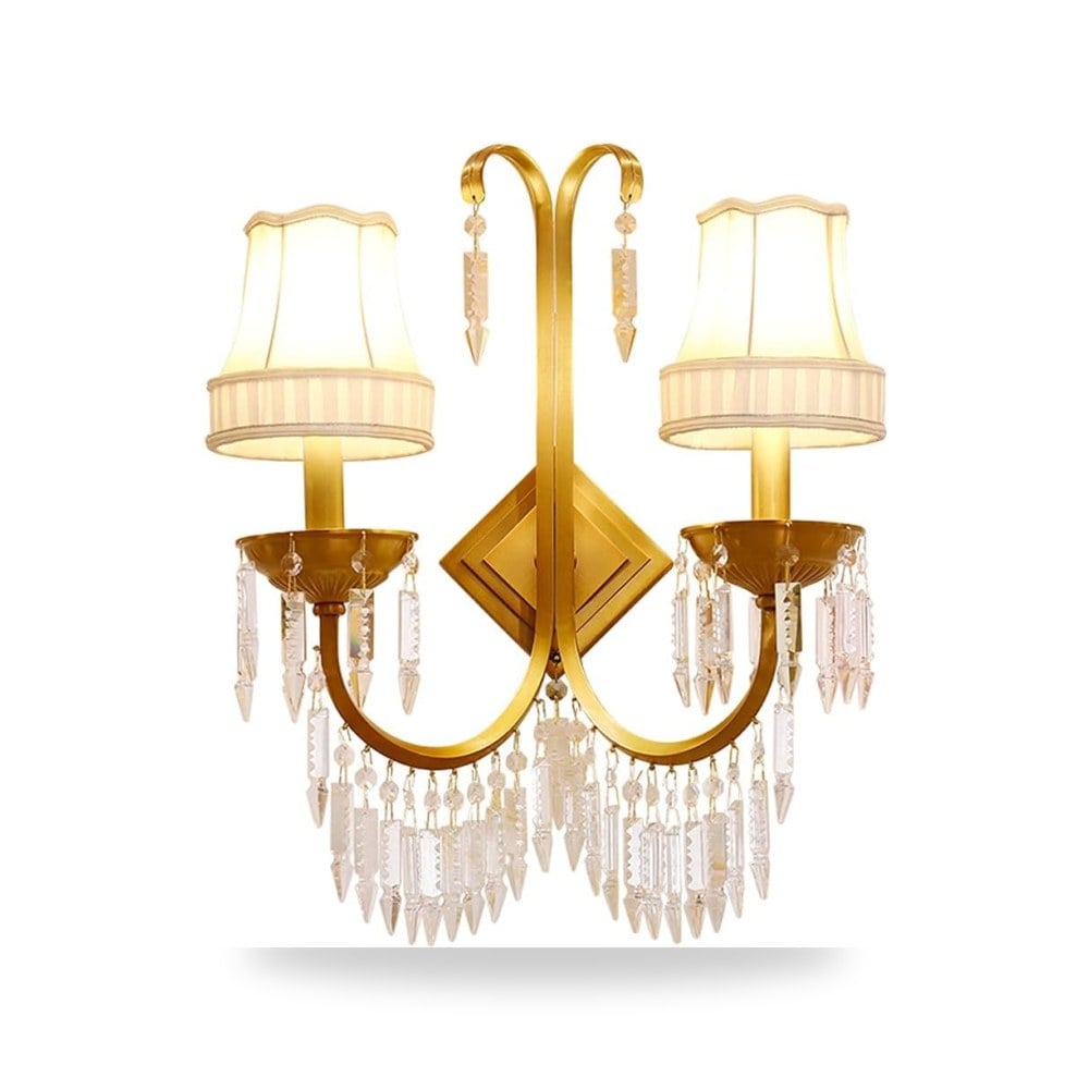 Sconces النمط الأوروبي الجدار مصباح مزدوج موديل B093KHZXZ3 - شركة ريمكو