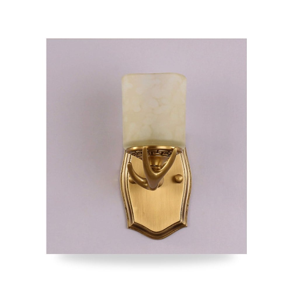 Sconces خمر النحاس الغزلان جدار الشمعدان مع xuejuanshop