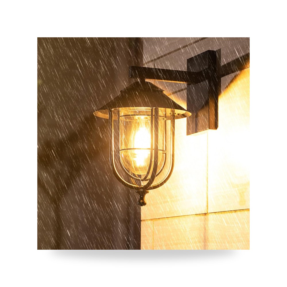 أضواء جدارية أسود IP65 موديل IP65 | متجر ريمكو