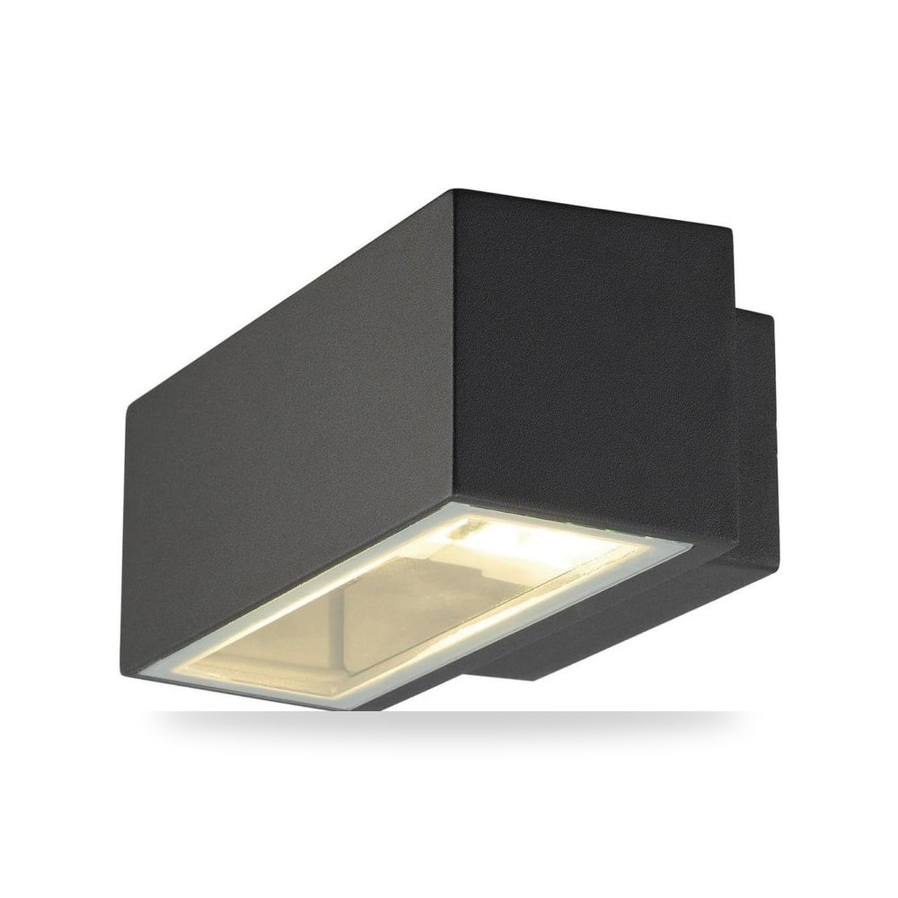 Box R7S Wall Light Square R7s Max. 80 عرض أنثراسايت القسم