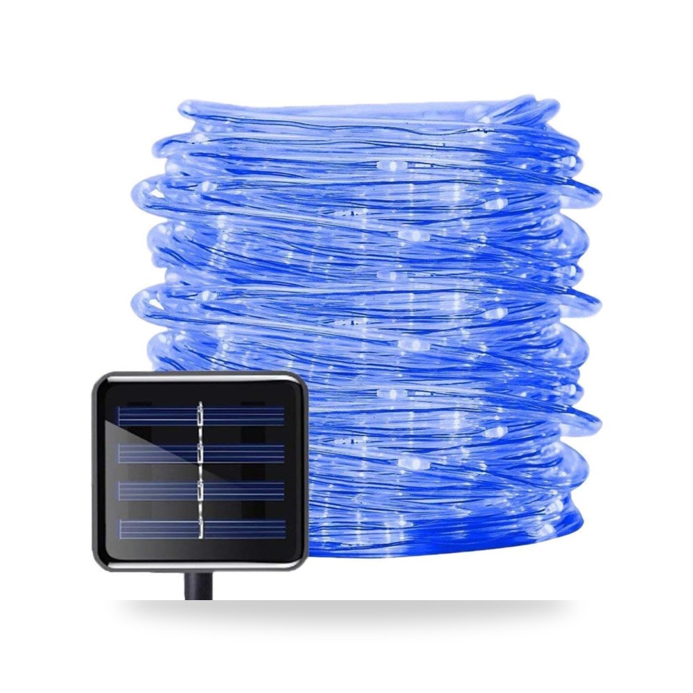 مقياس أضواء حبل شمسي، 100 مصباح LED 10 متر 30