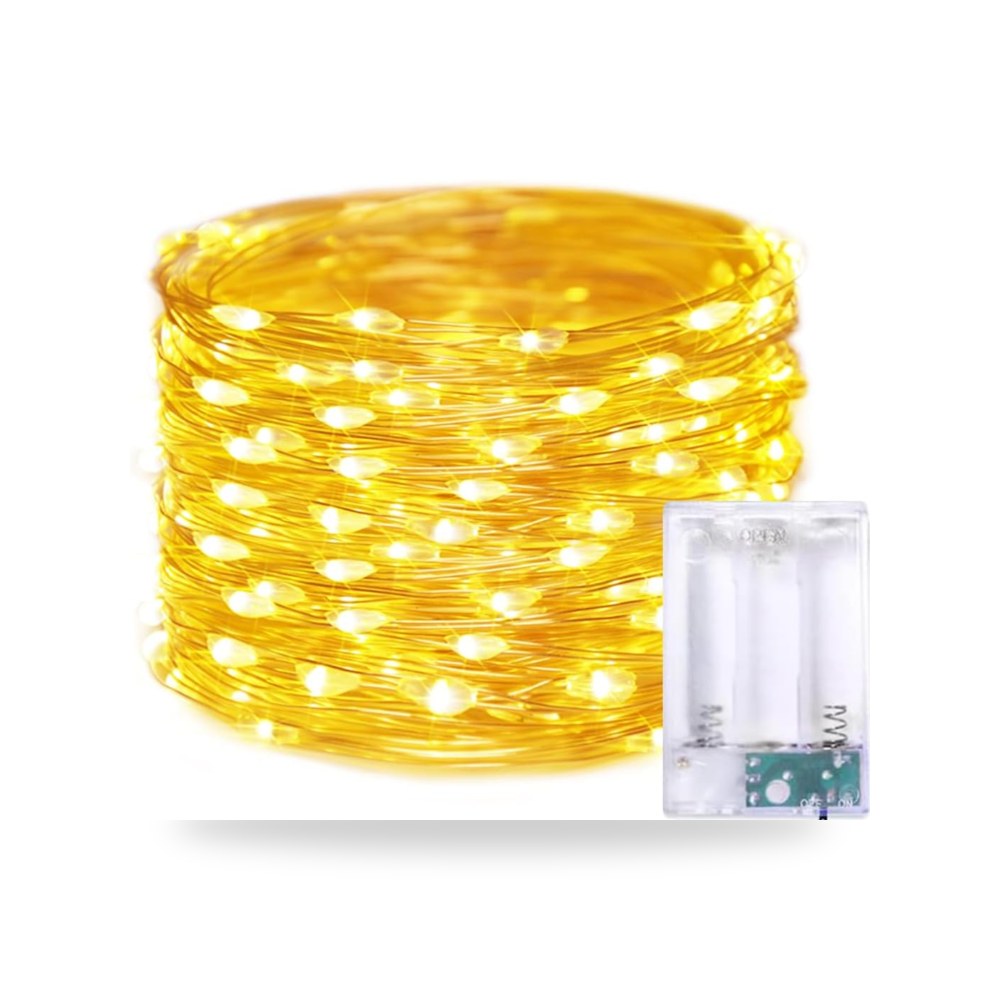 50 مصباح LED خيالي يعمل بالبطارية، سلسلة مصابيح سلكية موديل B0DY4NLWSX - ريمكو السعودية