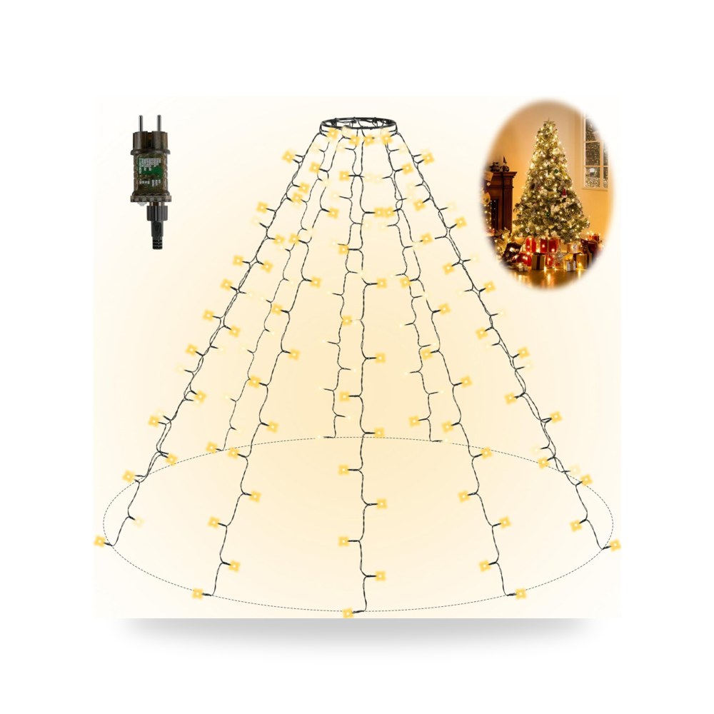 جريسونيك سلسلة إضاءة عنقودية LED | موديل B0D9VVHX7Z | متجر ريمكو