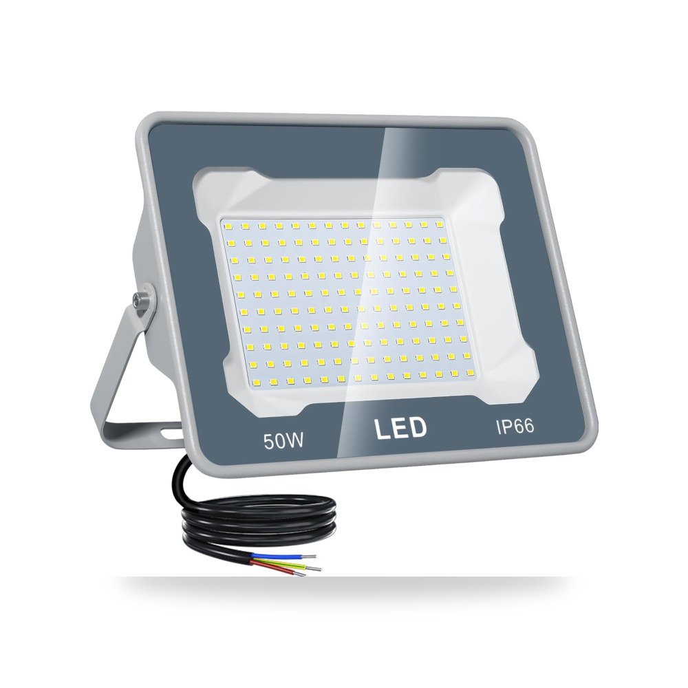 كرياتستار مصباح كشاف LED خارجي 50 واط 5000 لومن، مقاوم موديل IP66