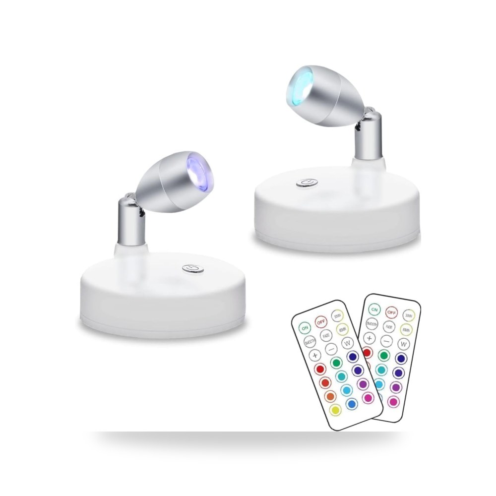 جهاز مصباح سبوت LED لاسلكي بالفضاء اللوني RGB موديل B08D6JJD7C | تسوق الآن