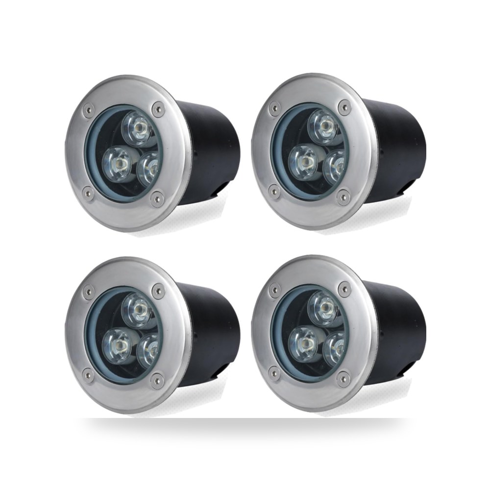 4 عبوات مصابيح LED تحت الأرض خارجية GHTS موديل IP66 | ريمكو