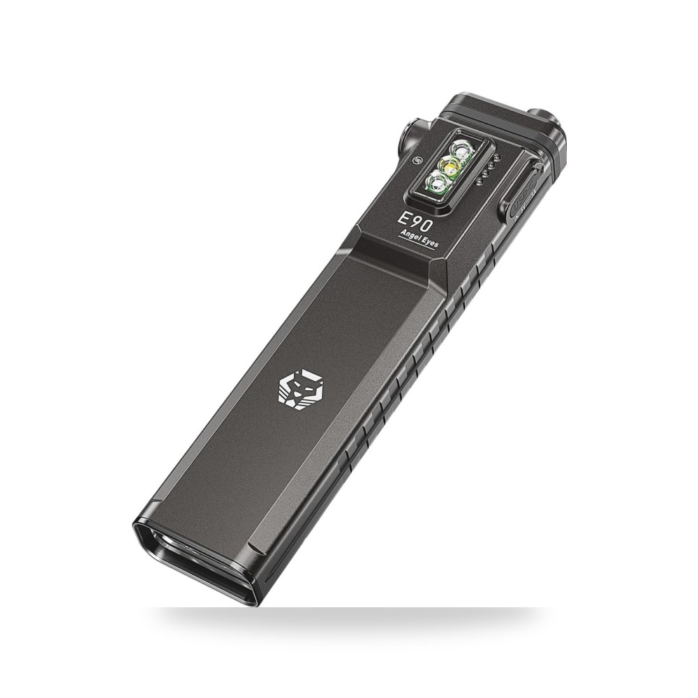 روفيفون مصباح يدوي اي دي سي مسطح من روفيفون،E90، USB نوع سي موديل IP68