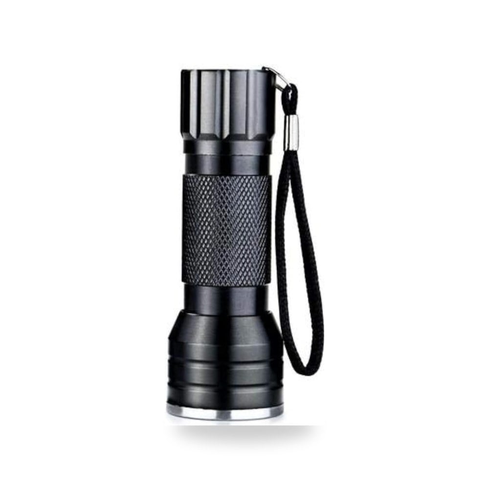12 مصباح LED يدوي بضوء الاشعة فوق البنفسجية للكشف عن البقع