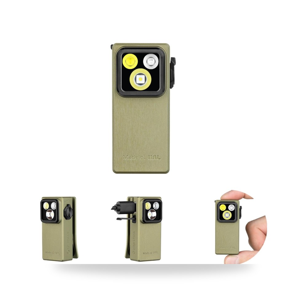 كشاف اولايت اوكليب الترا أخضر زيتوني - Olight O'Clip Ultra Olive Green