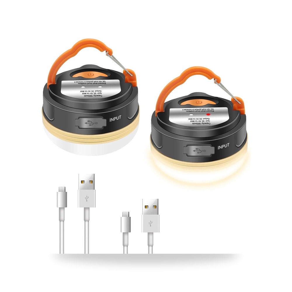 فانوس تخييم LED (قطعتان) متوفر لدى ريمكو