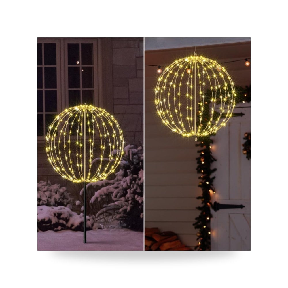 Lightshare LED ضوء الكرة ساحة الديكور أضواء موديل B0BBYVLWH5