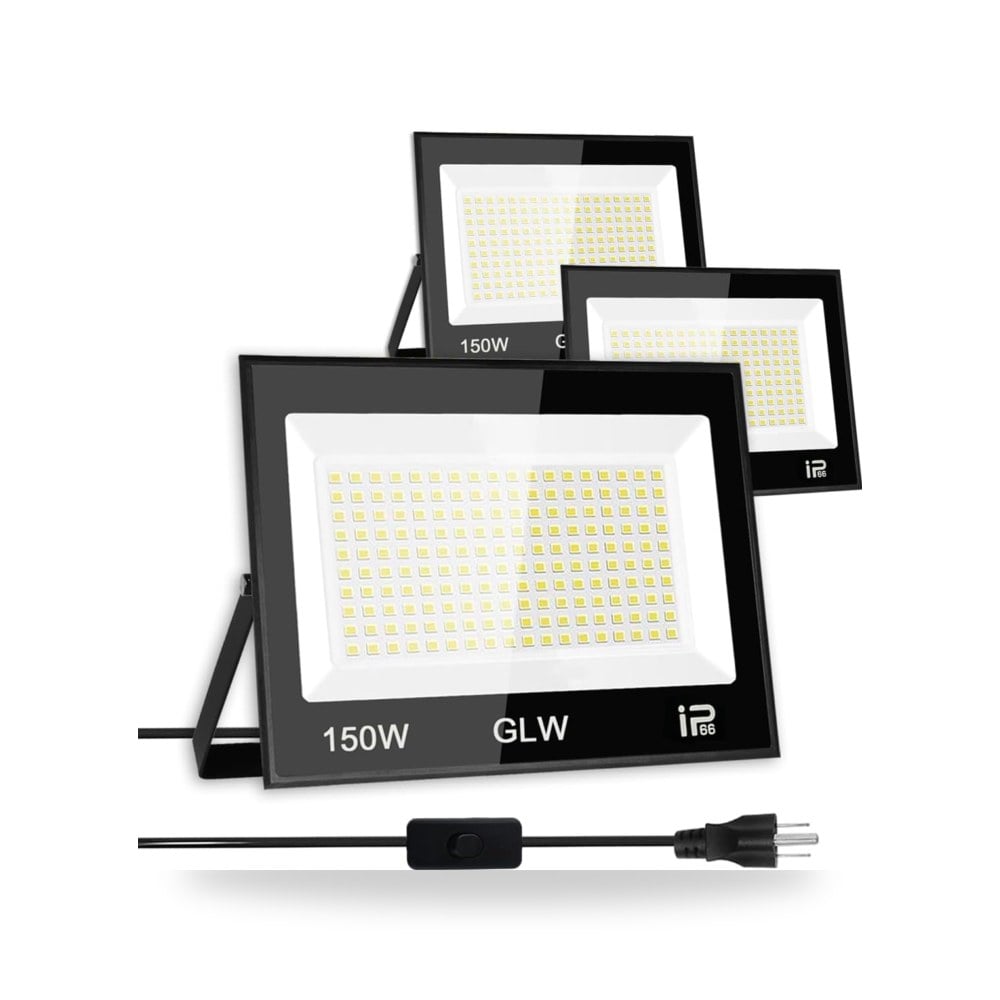 جي ال دبليو كشاف LED 150 واط مقاوم للماء IP66 6500 كلفن | شركة ريمكو