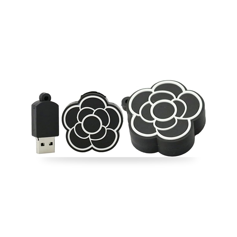 ذاكرة فلاش USB 2.0 على شكل وردة سعة 32 جيجابايت، قرص فلاش
