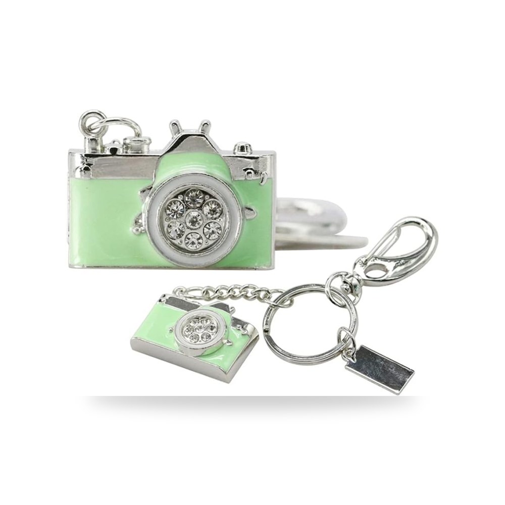 ذاكرة فلاش USB 2.0 بتصميم كاميرا 32 جيجابايت - موديل B07STSZBJ2