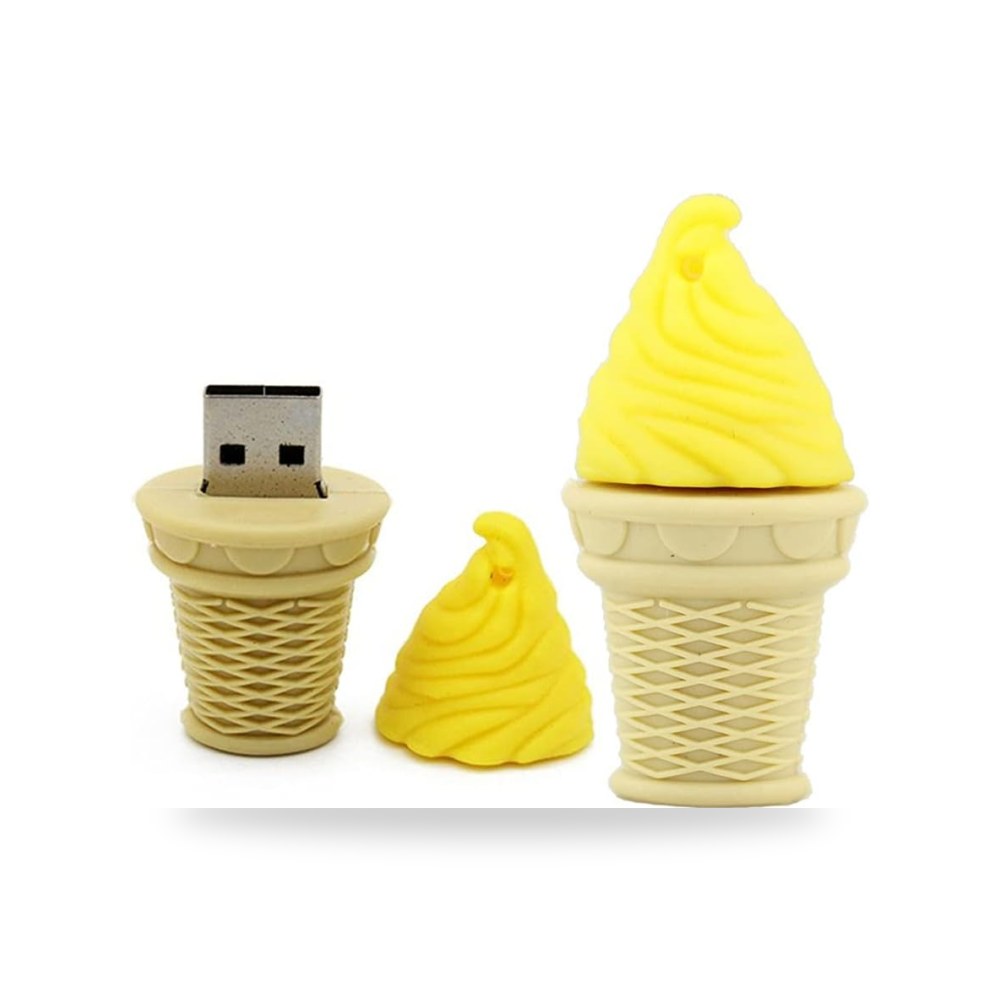 ذاكرة فلاش USB 2.0 على شكل ايس كريم سعة 64 جيجا موديل B07R91Q6HP