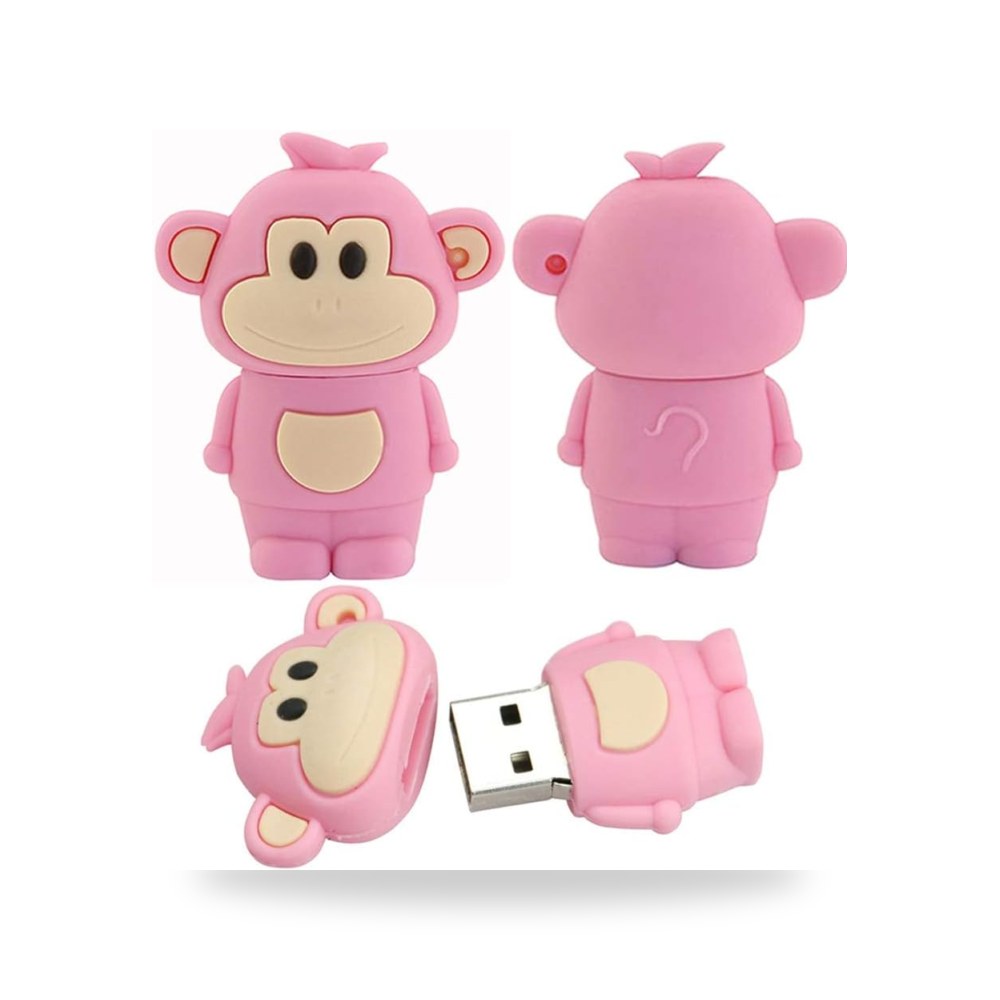 ذاكرة فلاش USB 16GB كرتونية 12 حيوان رمزي يو ديسك - موديل B07R91Q3RW