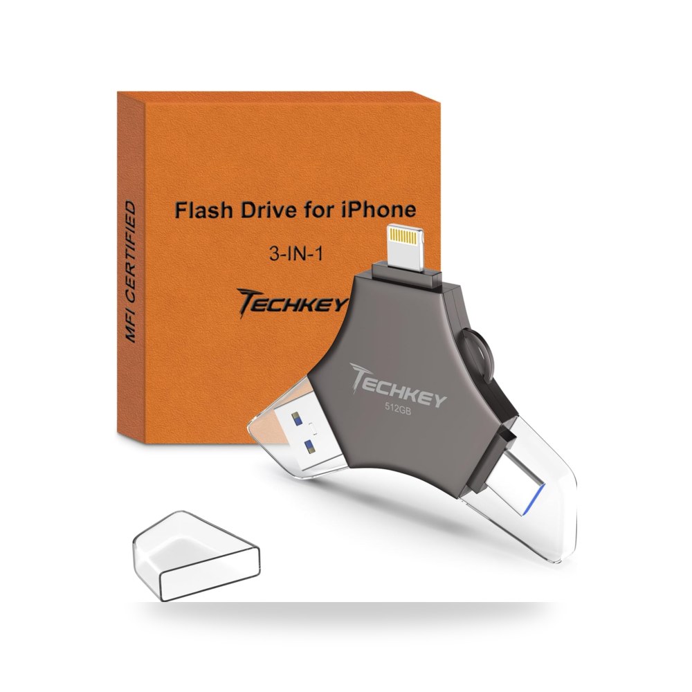 ذاكرة فلاش USB 3.0 سعة 512GB لايفون موديل B0F2J3C16D - متجر ريمكو